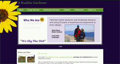 Desktop Screenshot of abouldergardener.com